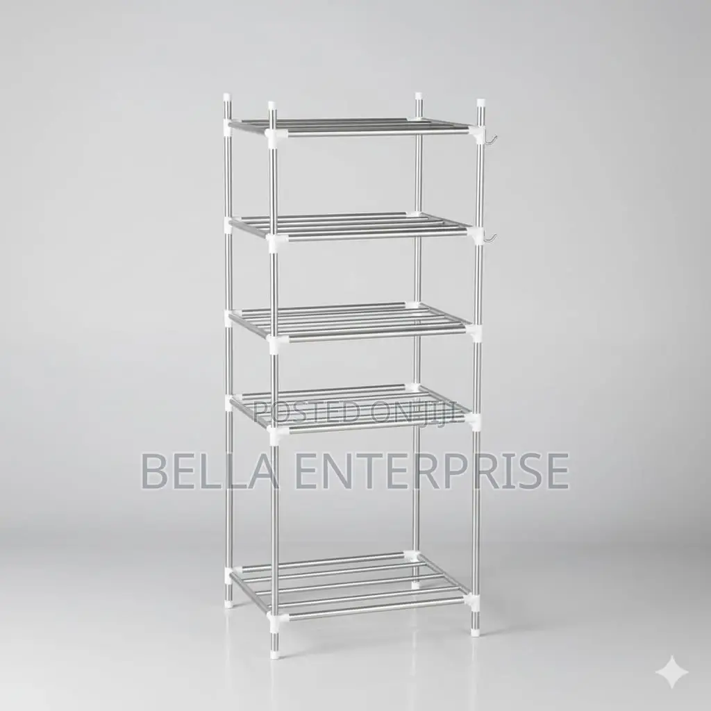 Pot /Storage Rack Steel 5 Layer
