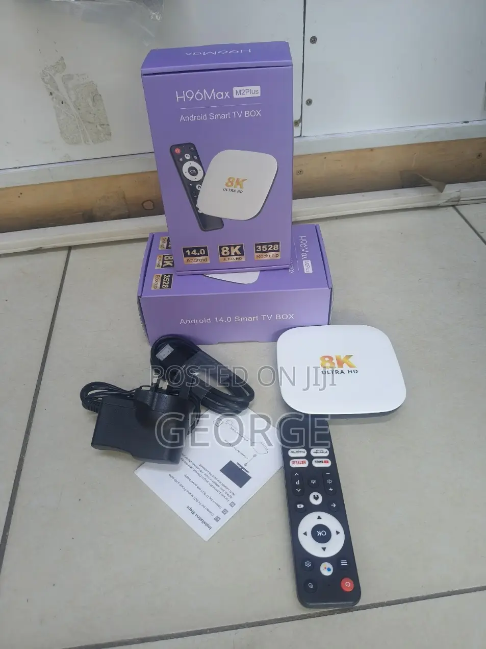 H96 Max M2plus Android 14 Rk3528 2gb+16gb