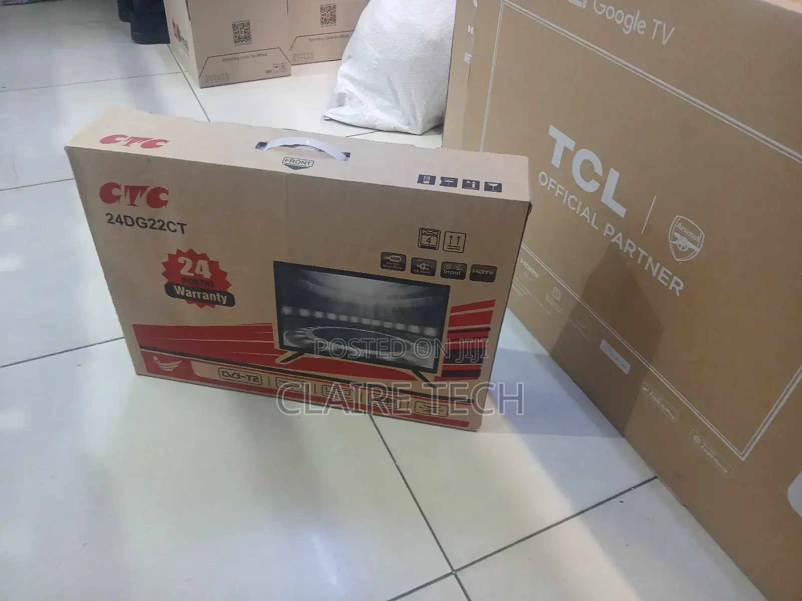 CTC Astonishing 24 Inch Digital Led Tv Ac/Dc Clear Images