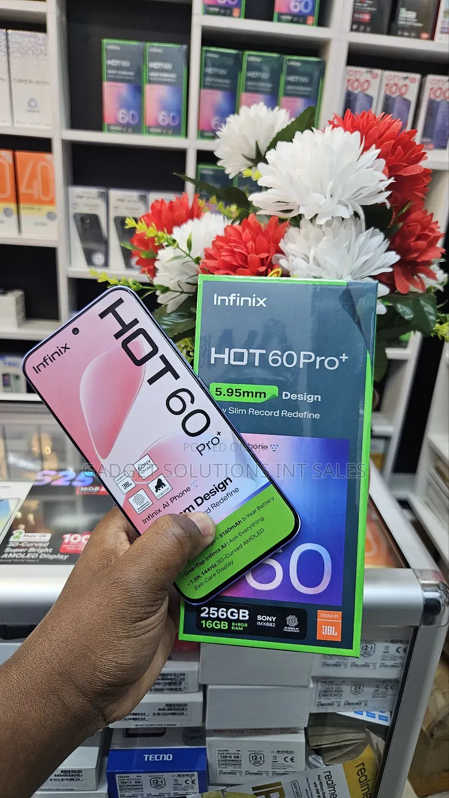 New Infinix Hot 60 Pro+ 128 GB Silver