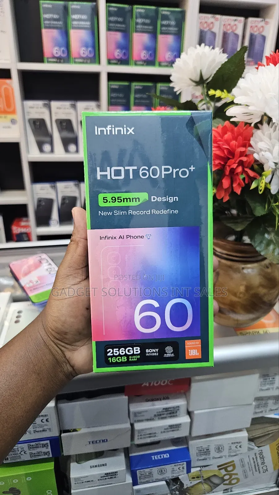 New Infinix Hot 60 Pro+ 128 GB Silver