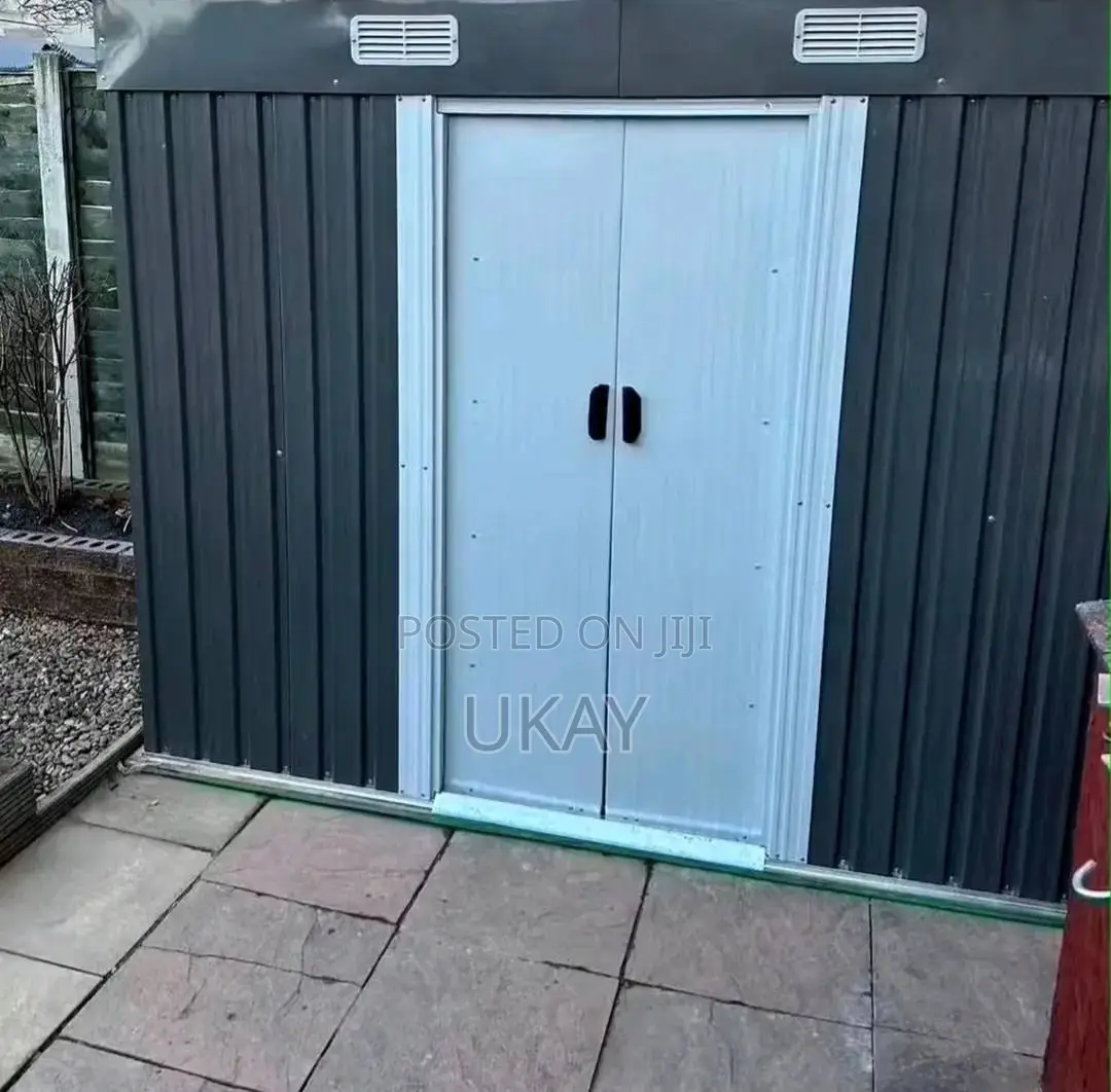 Metal Garden Storage Shed.