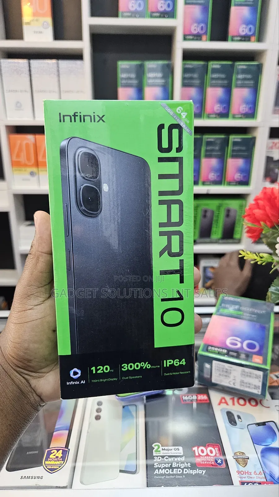 New Infinix Smart 10 64 GB Black