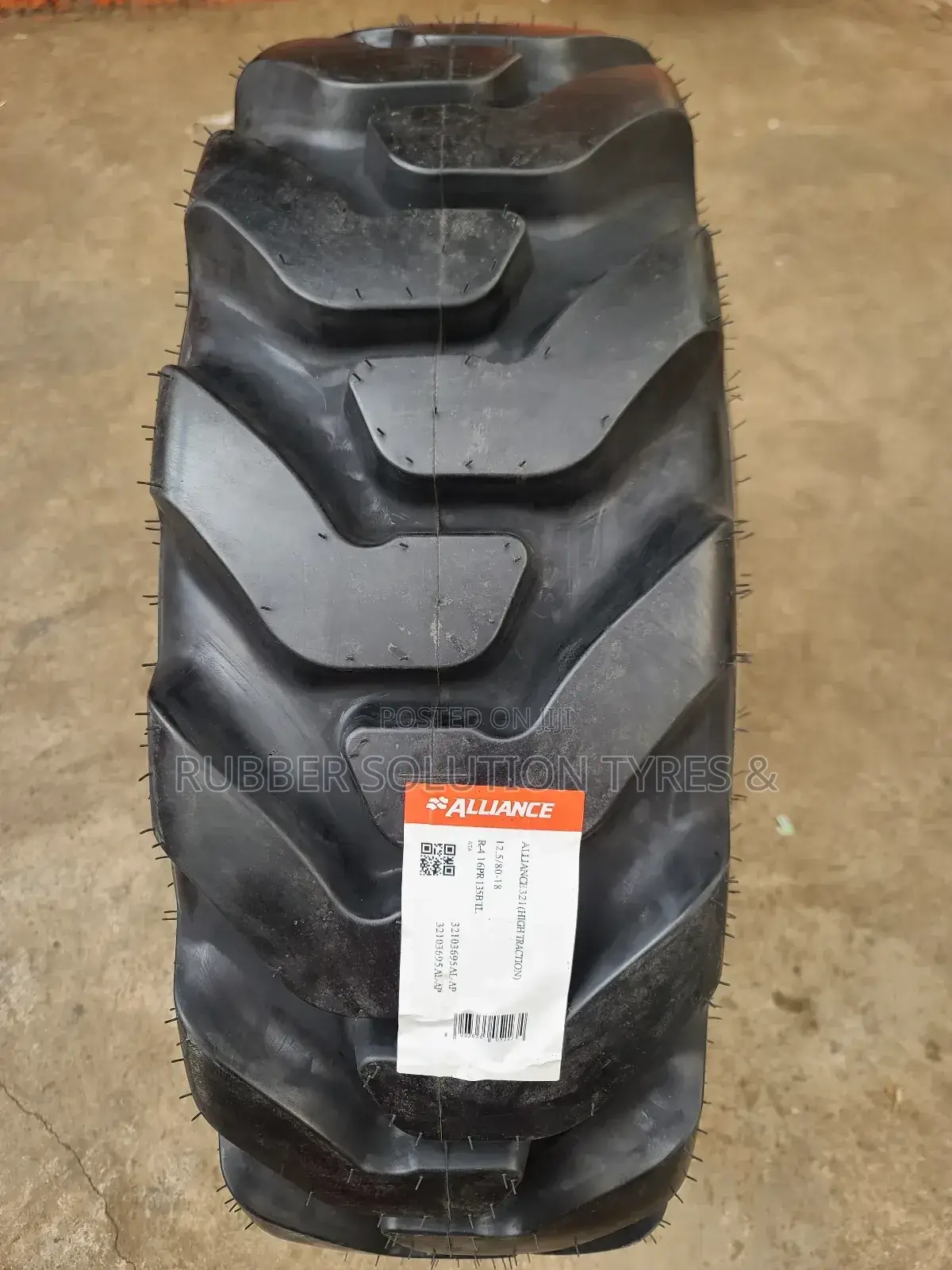 12.5/80-18 Alliance Tires [Tractor Industrial Tires ]Made In India