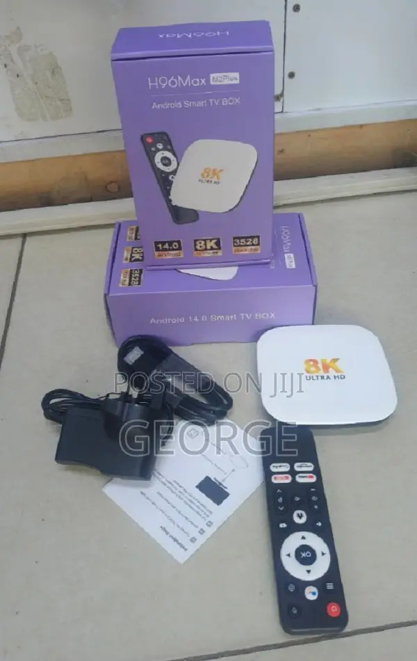 Tv Box H96max M2 Plus, , Android 14 4gb Ram +32gb Rom