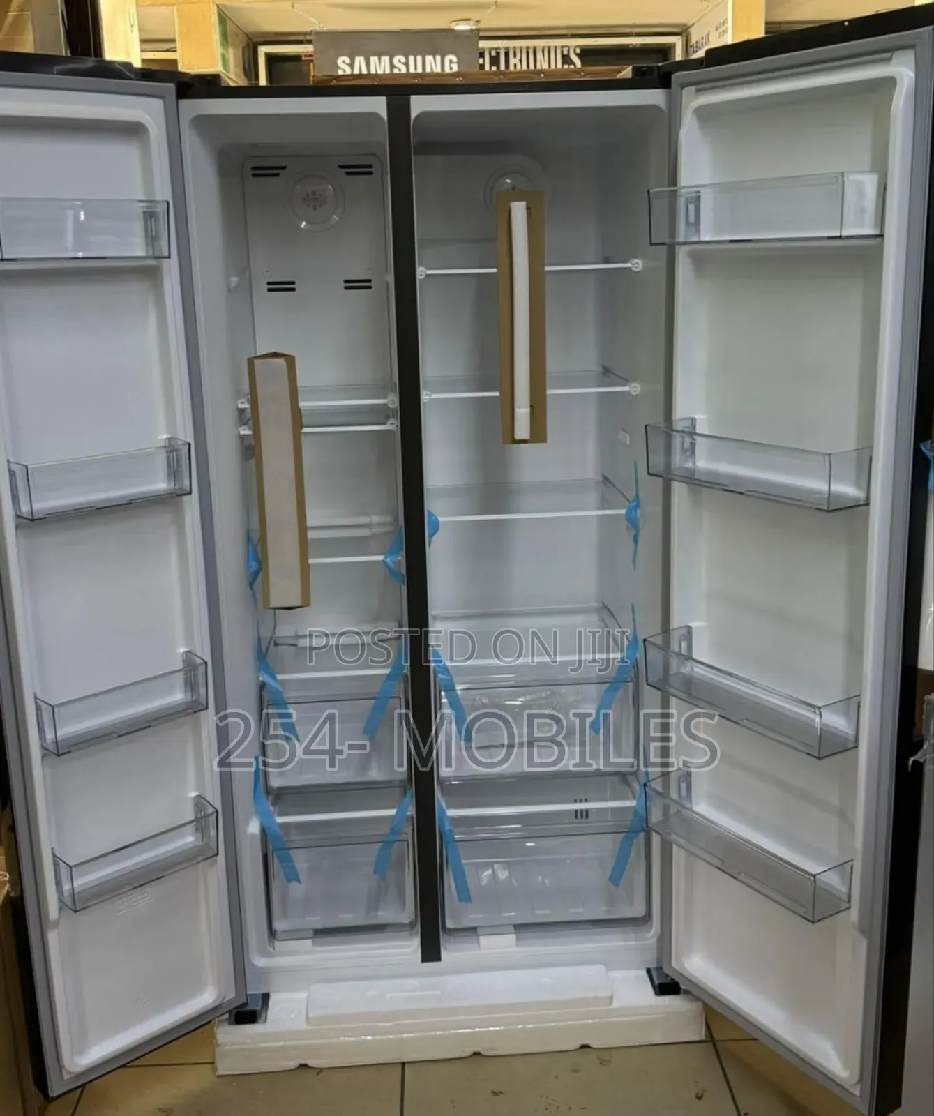 TCL Refrigerateur Portes Noir-Miroir No Frost 521l - P692sbbg