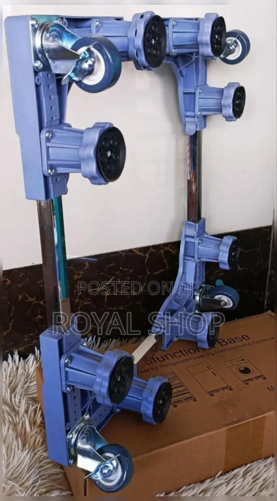 Heavy Duty Adjustable Fredge/Washing Machine/Cooker Base