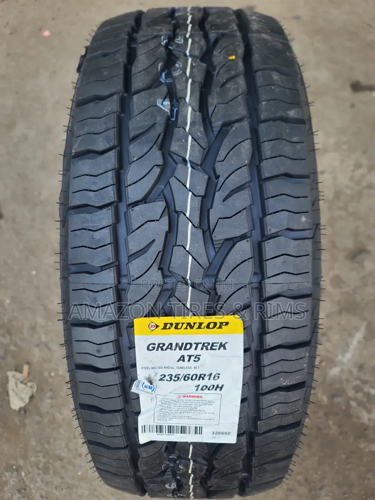 235/60r16 Dunlop Tires [Grandtrek A/T5] Made In Japan