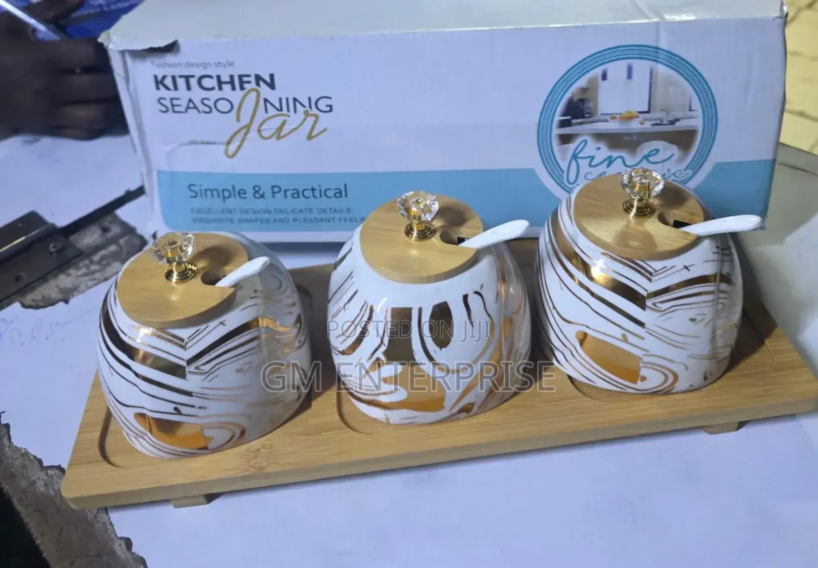3 in 1 Canister Sugar Coffee Tea