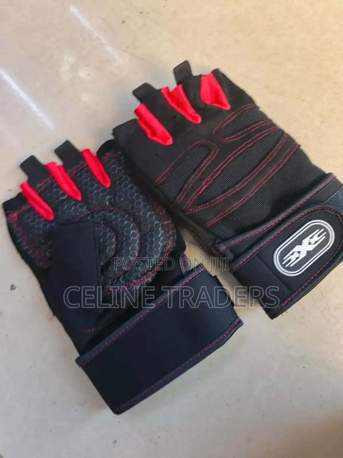 Breathable Half Cut Weight Lifting Gloves