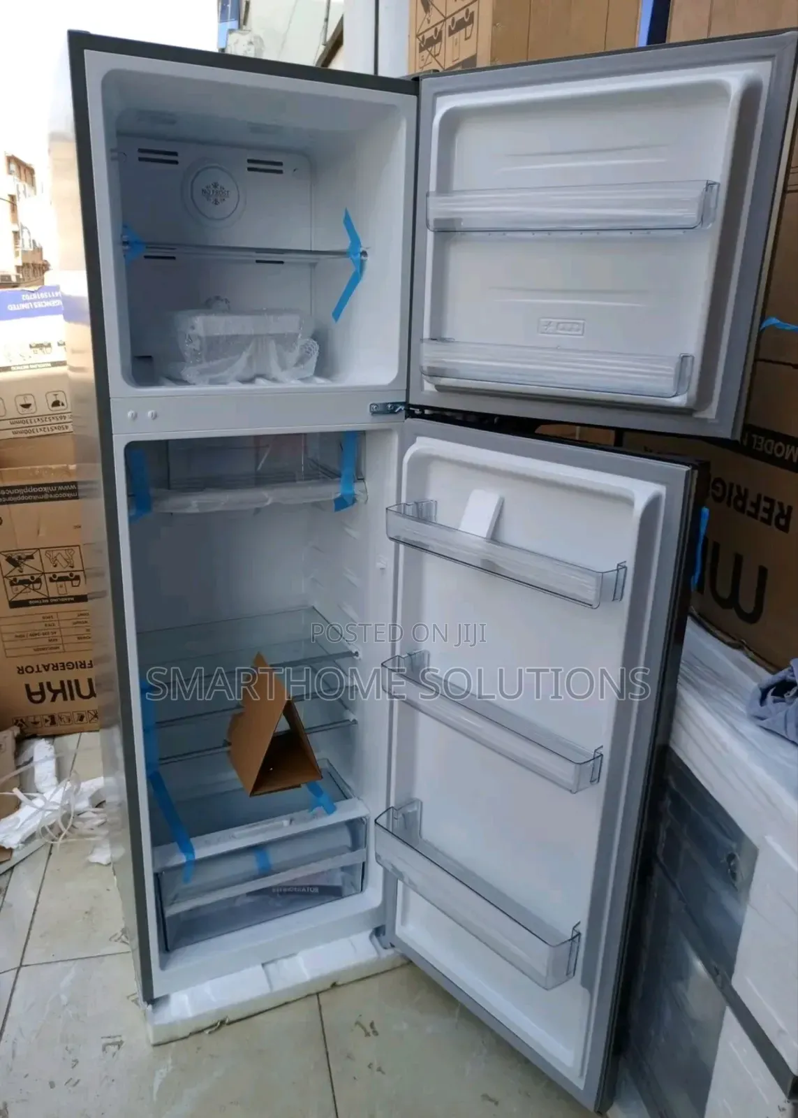 Mika 211litres Double Door Refrigerator