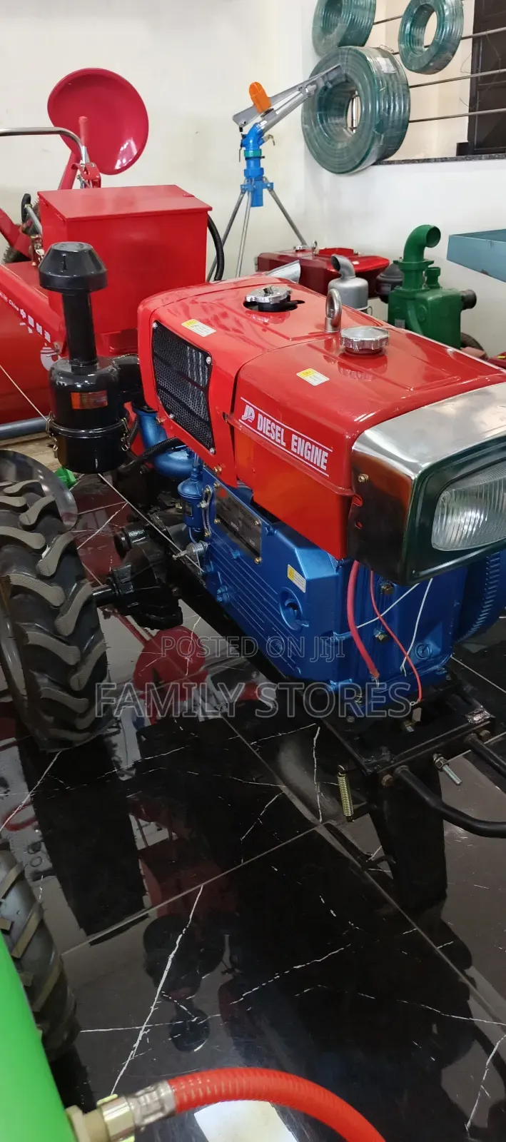 Walking Tractor Diesel Powered With Seat