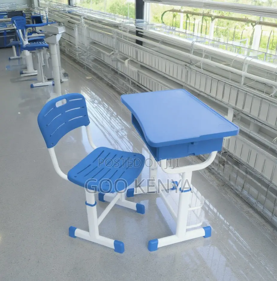 Kid's Desk; Modern Adjustable Student Desk and Chair Set