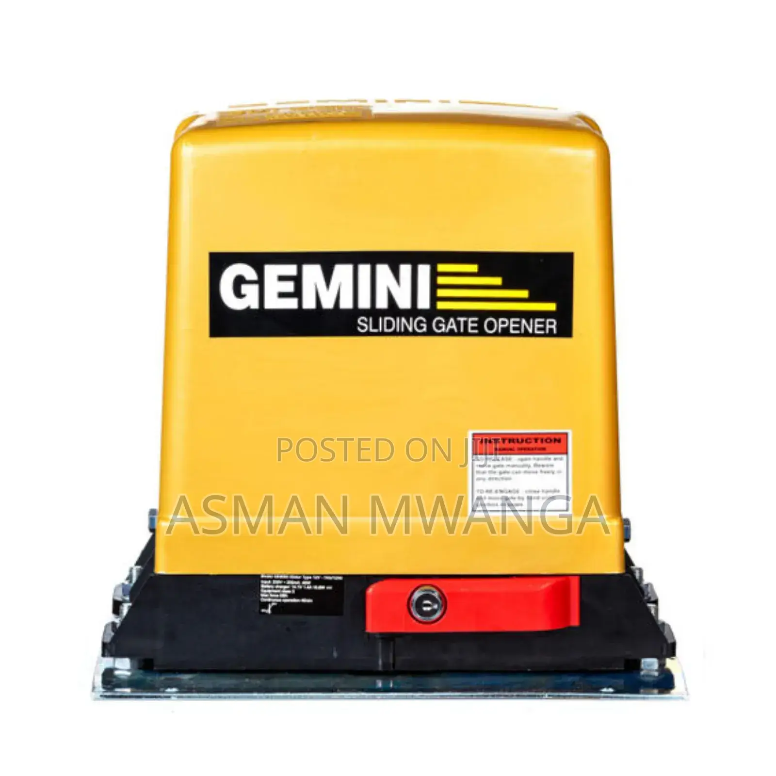 Gemini Gate Sliding Motor