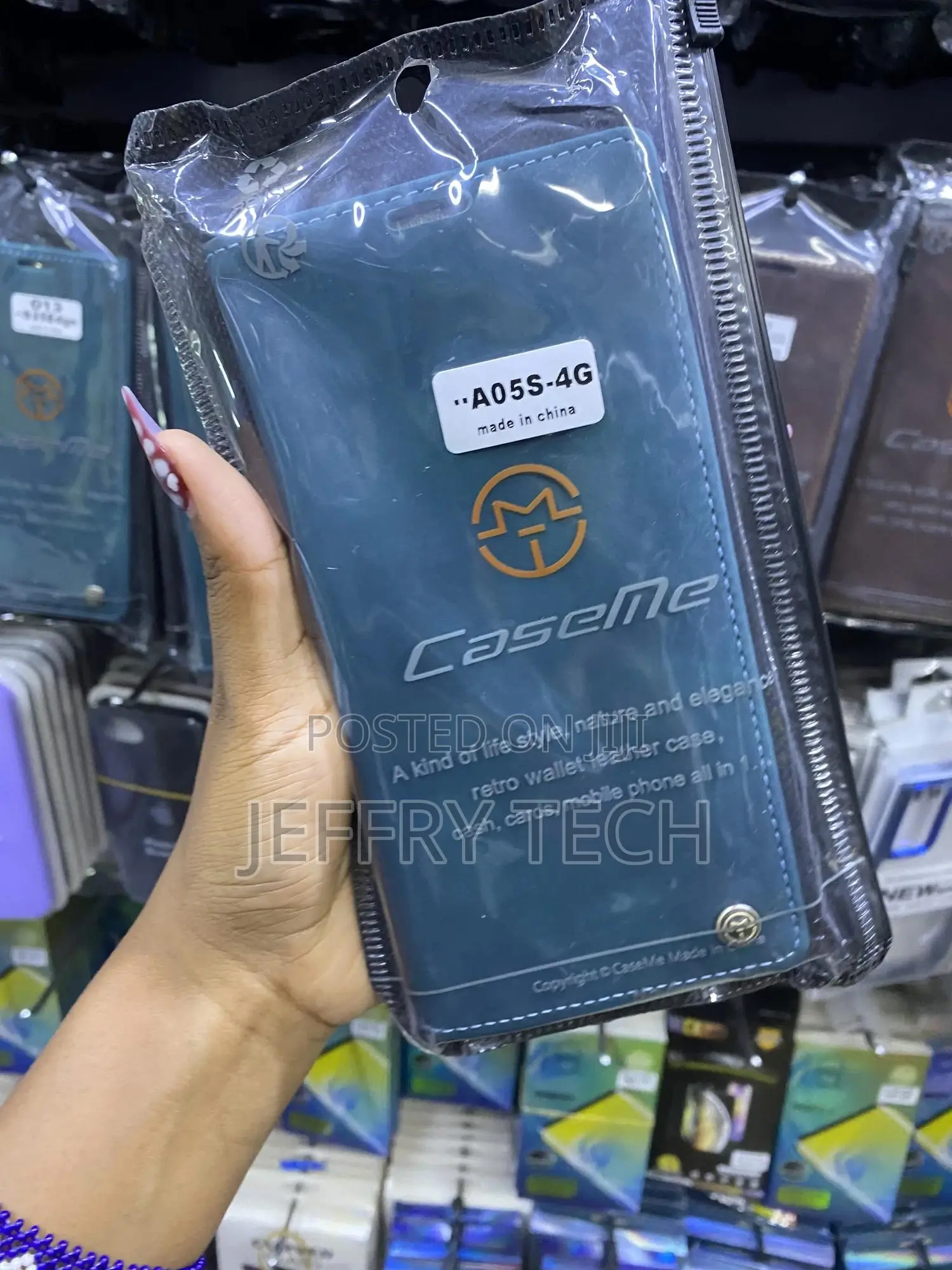 Jiaweig Samsung Galaxy A05s 4g Flip Pu Leather Case With Card Slot