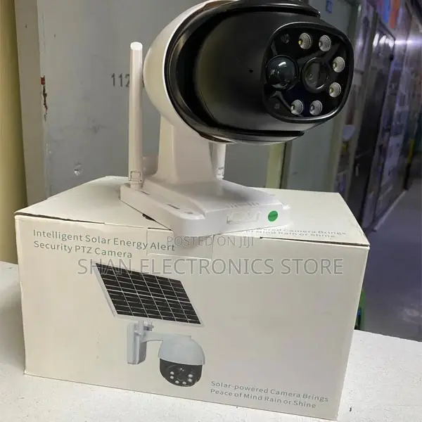 Solar Powered CCTV Camera V380 Pro 4mp 4g Sim Outdoor Solar Camera