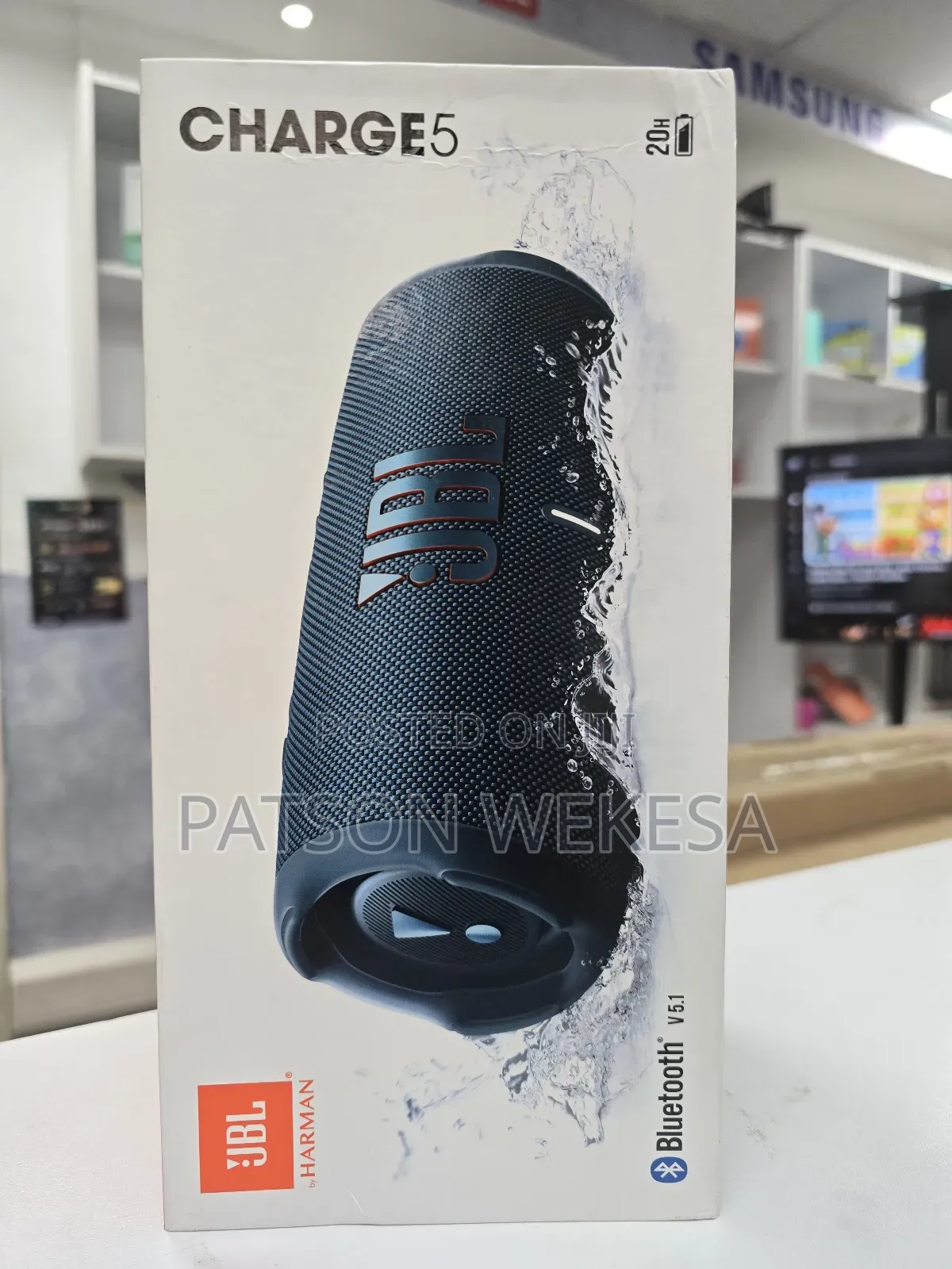 JBL Charge 5 Portable Bluetooth Speaker