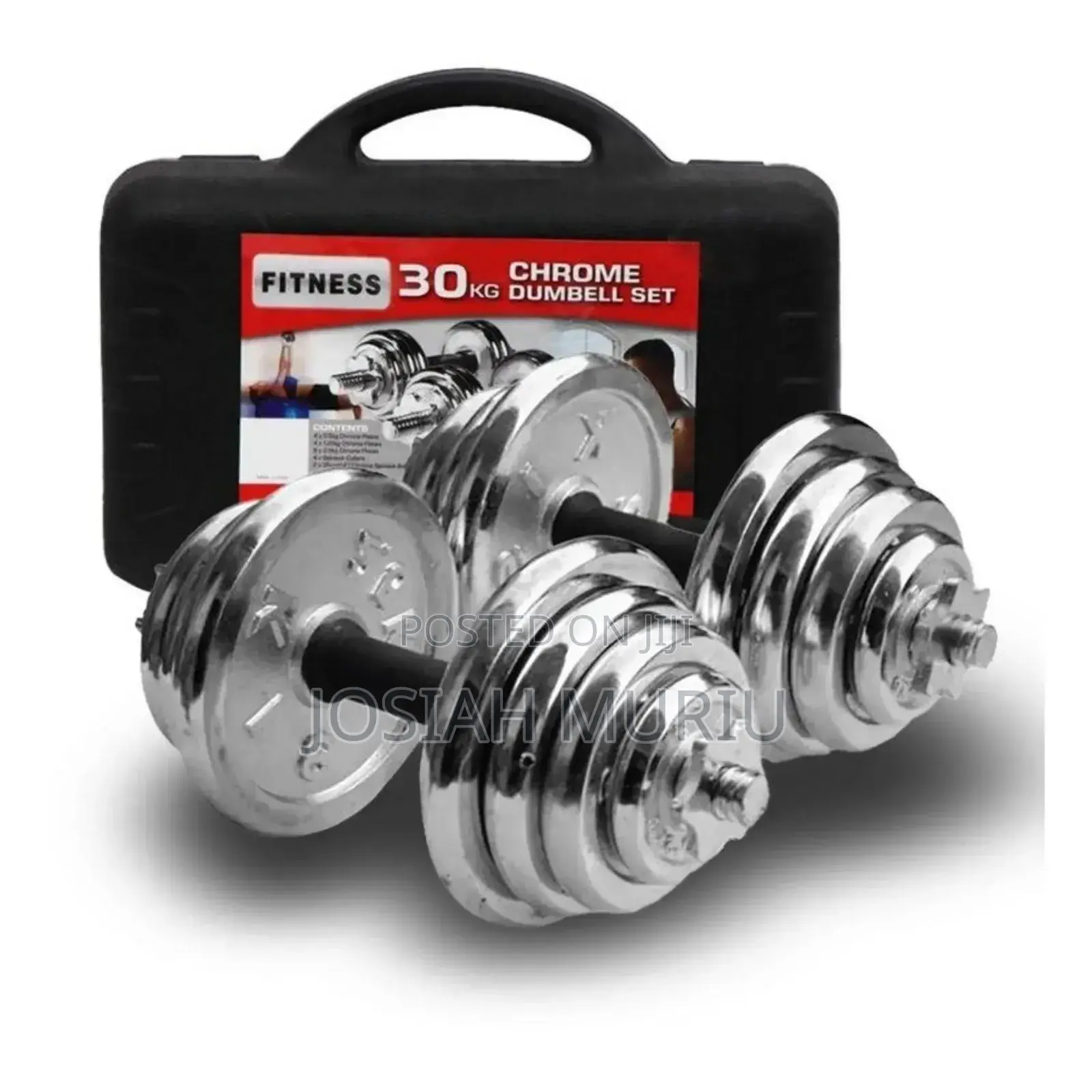Versatile 30kg Chrome Dumbbell