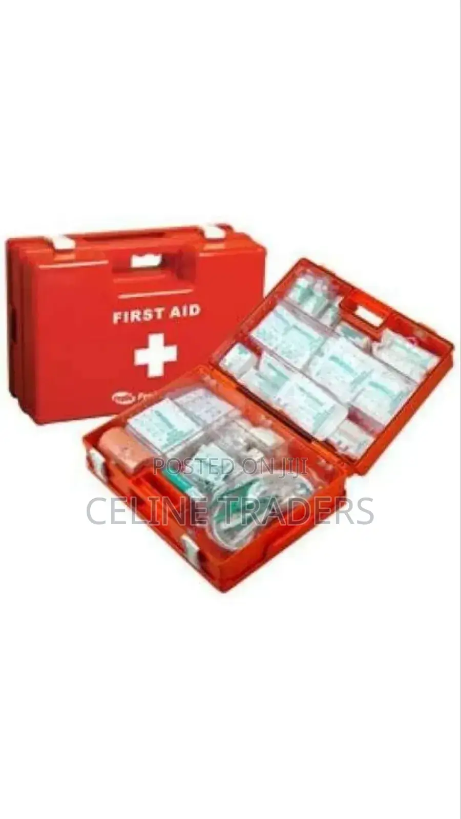 Portable First Aid Box (Plastic)