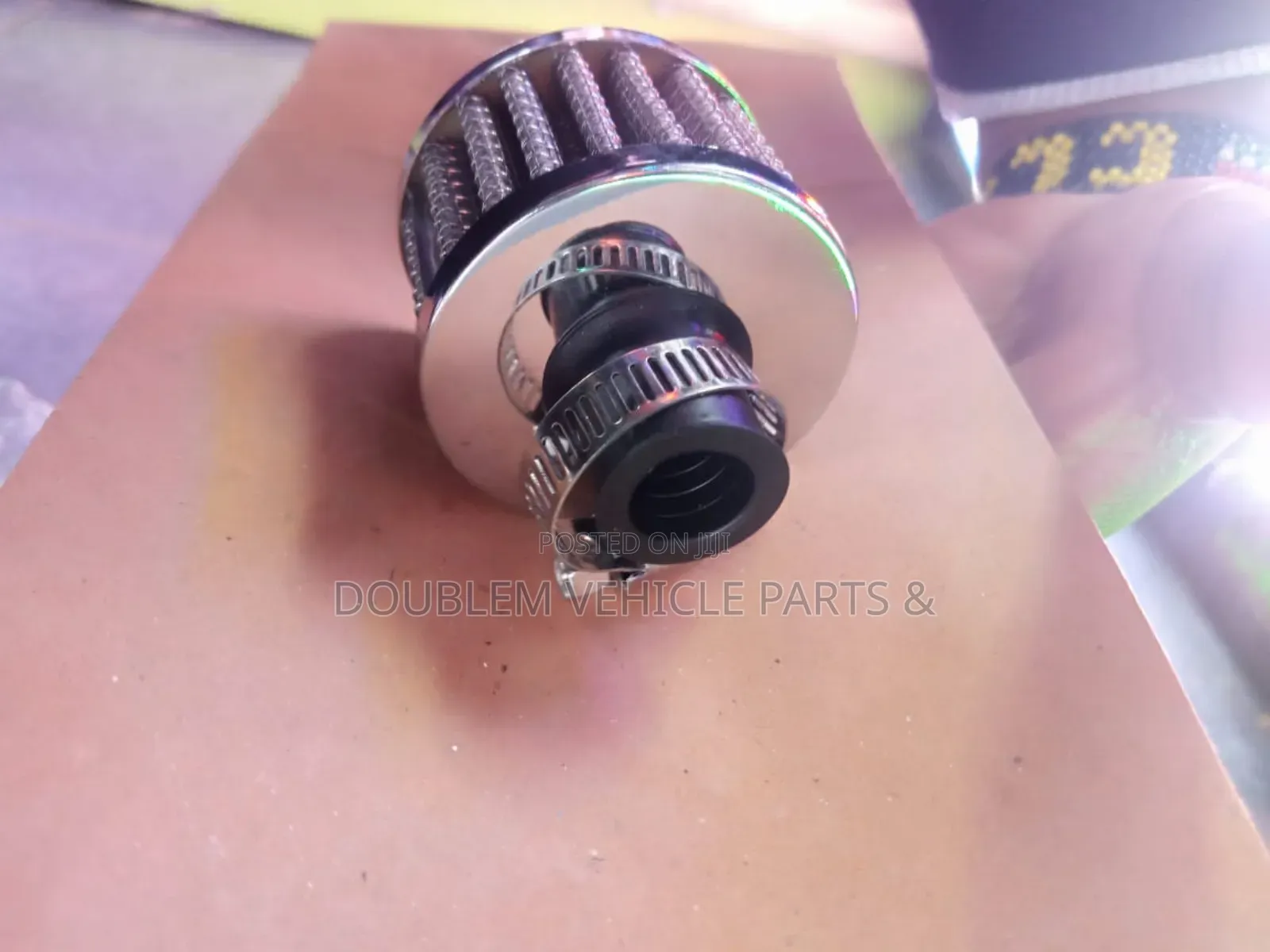 Universal Mini Airfilter/Cold Intake/Breather Section Ofoil Catch Can