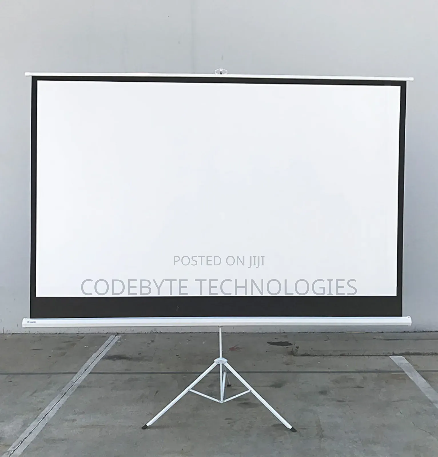 Lightwave Tripod Projector Screen 200 X 200 Cm
