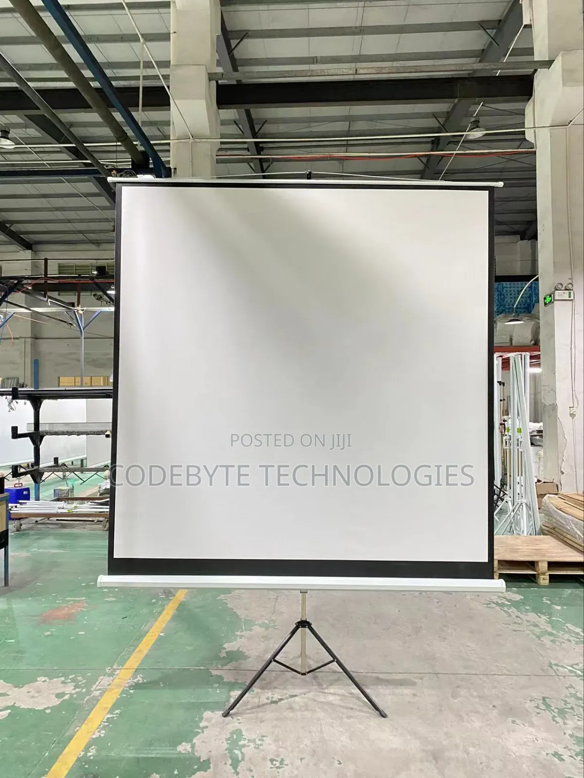 Light Wave TPS 180t Tripod Projector Screen 180 X 180