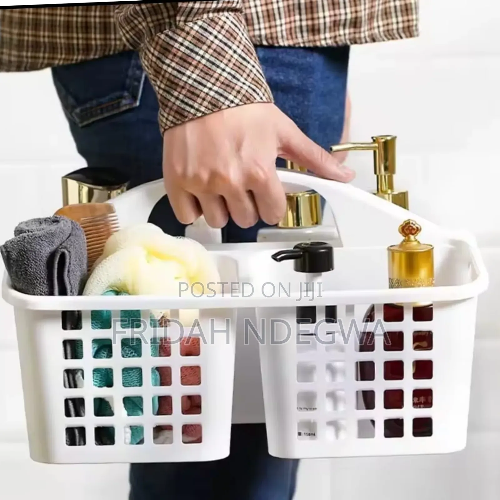 Bathroom Caddy /House Keeping Carrying Caddy /Multipurpose Basket