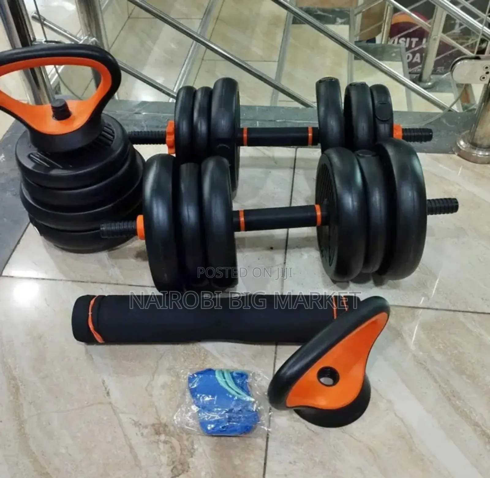 Adjustable 30 Kgs Dumbbells