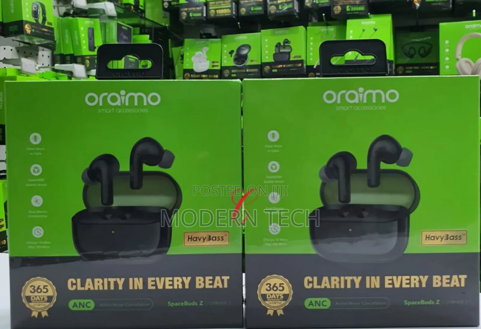 Oraimo Spacebuds Z Anc Earbuds With Spatial Audio