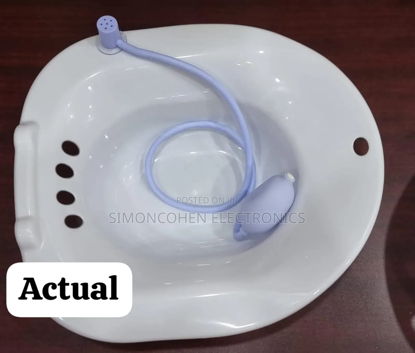 Postpartum Sitz Bath Basin And Hand Pump