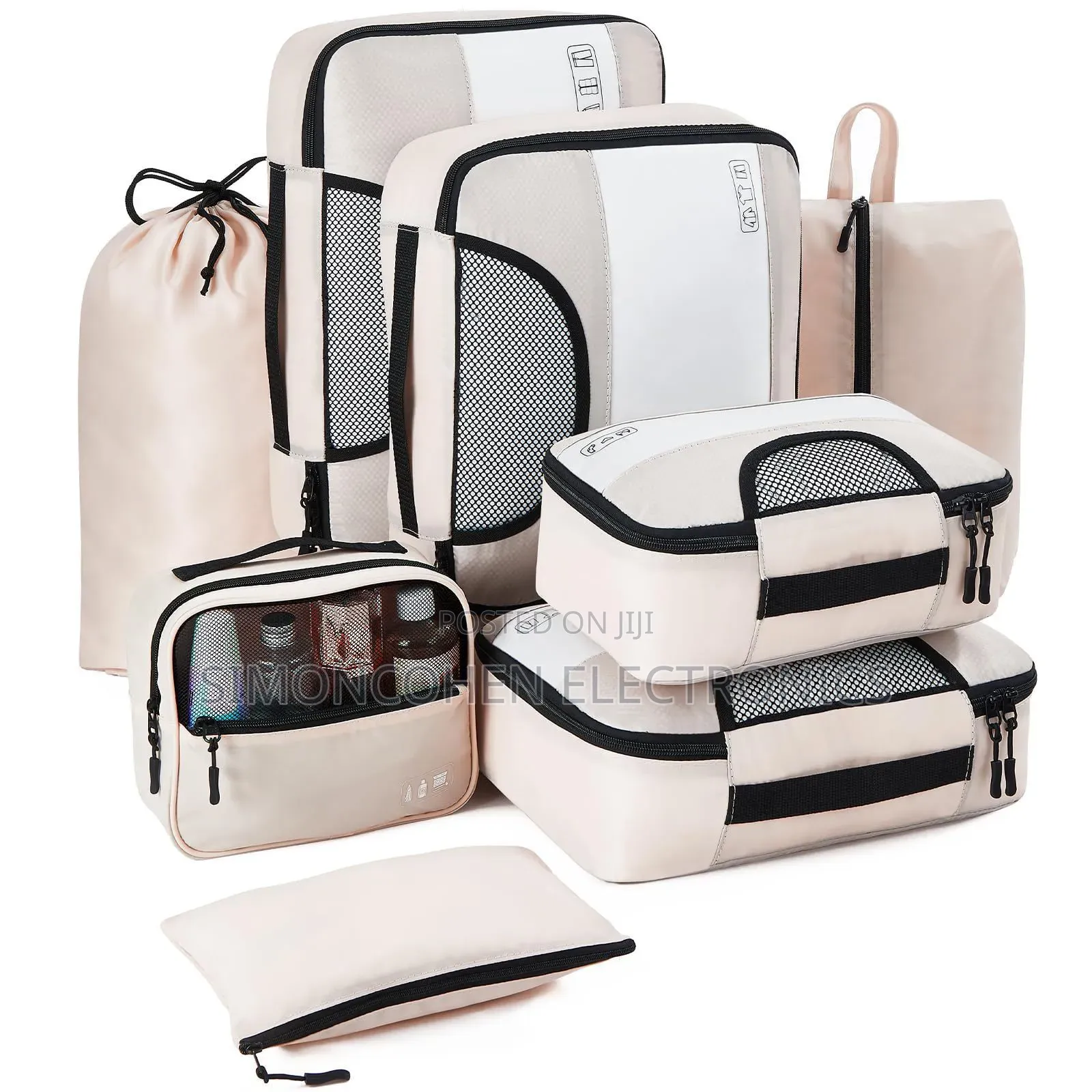 8pcs Premium Luggage Travel Organizers For Suitcase.
