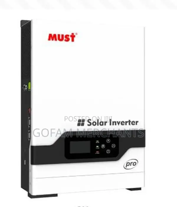 Must 5.2kw Pv1800 Pro Series Pure Sinewave Hybrid MPPT Inverter