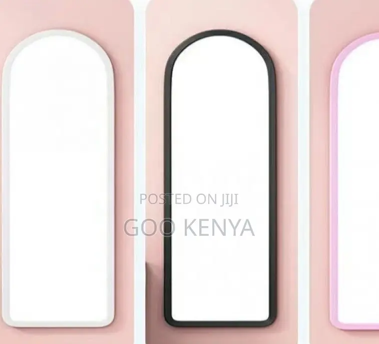Home Mirror; Makeup Full-Length Mirror With Floor Standing Bracket