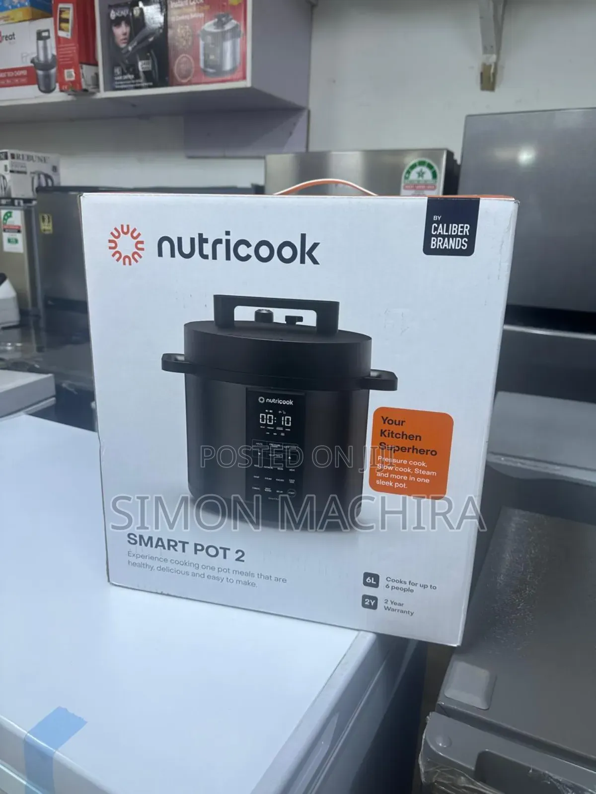 Nutricook 6l Smart Pot Pressure Cooker