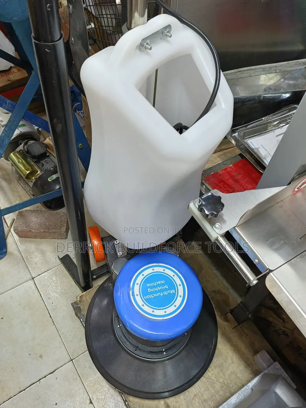 Multifunctional Electric Floor Scrubber