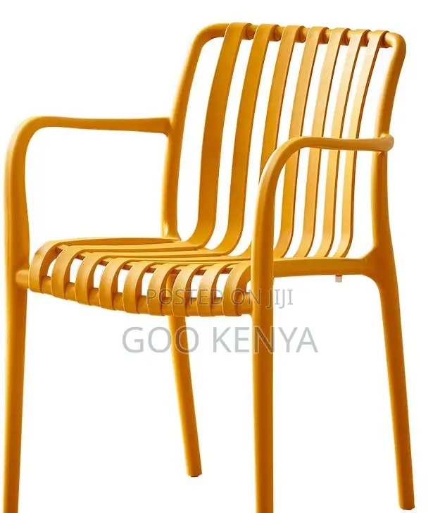 Home Chair;Indoor Outdoor Dining Chair – Stackable Thickened Plastic