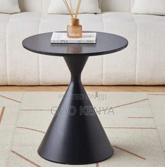 Home Round Coffee Table; Natural Wooden Coffee Tea Table Set
