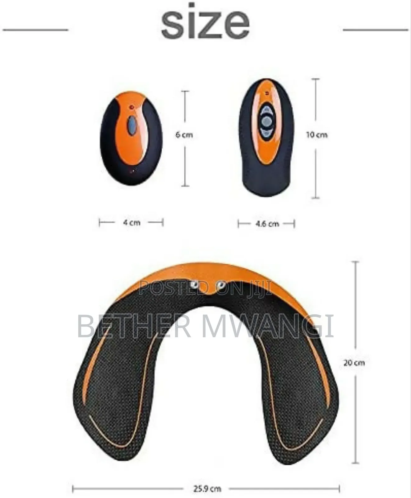 Butt/Hip Enlargement Trainer Wireless Ems Muscle Stimulator