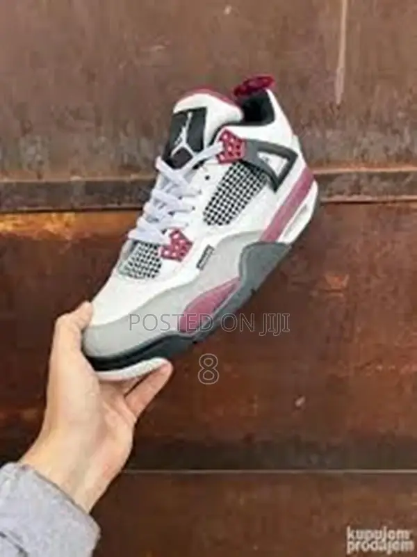 Jordan 4 Modern Street Sneakers – Clean Cut Design