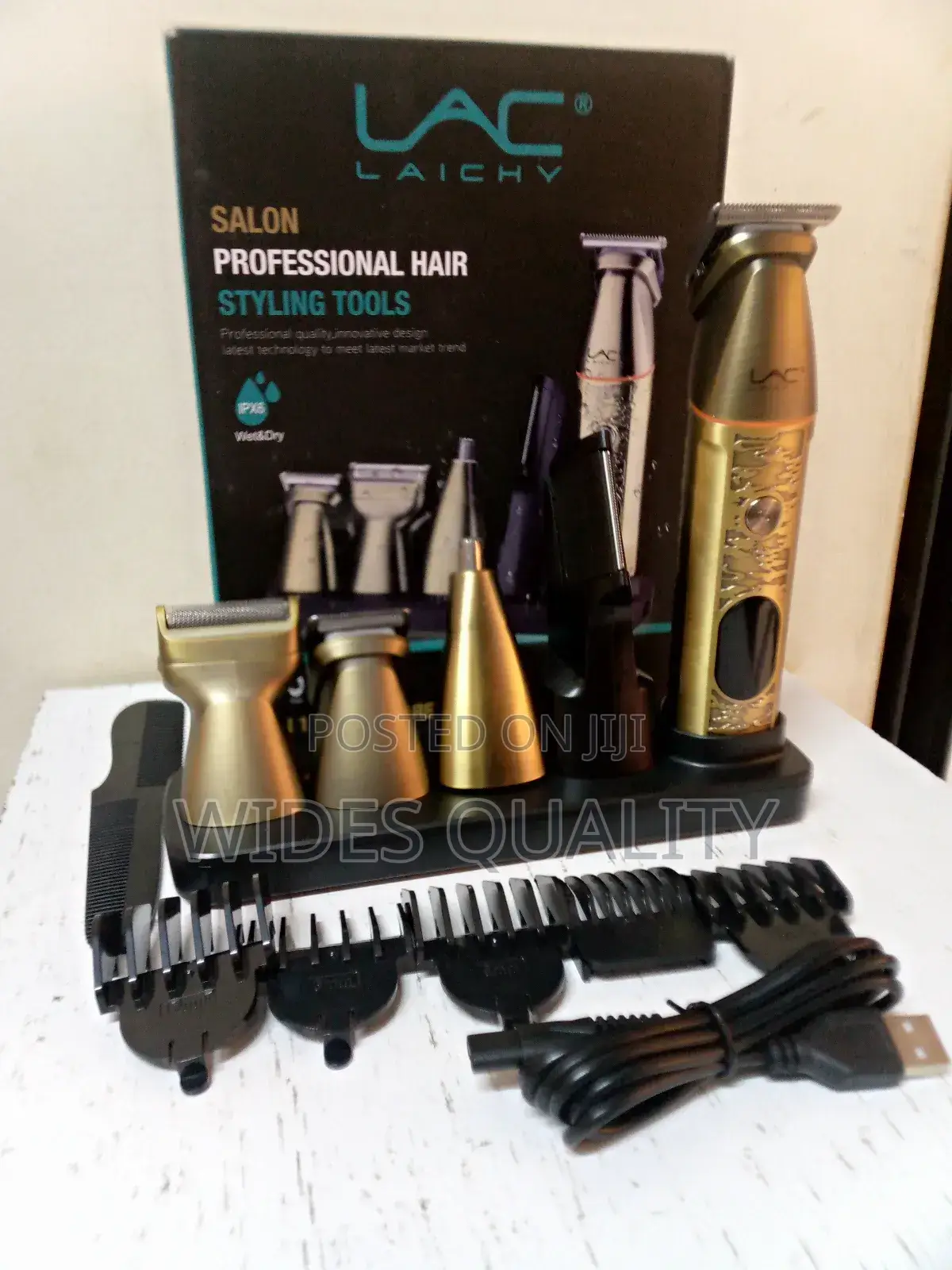 Hair Trimmer Set. Professional Hair Styling