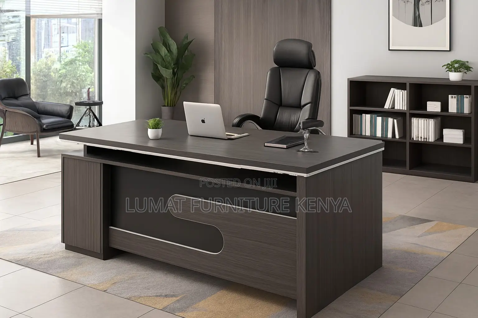 Spacious Work Area Desk