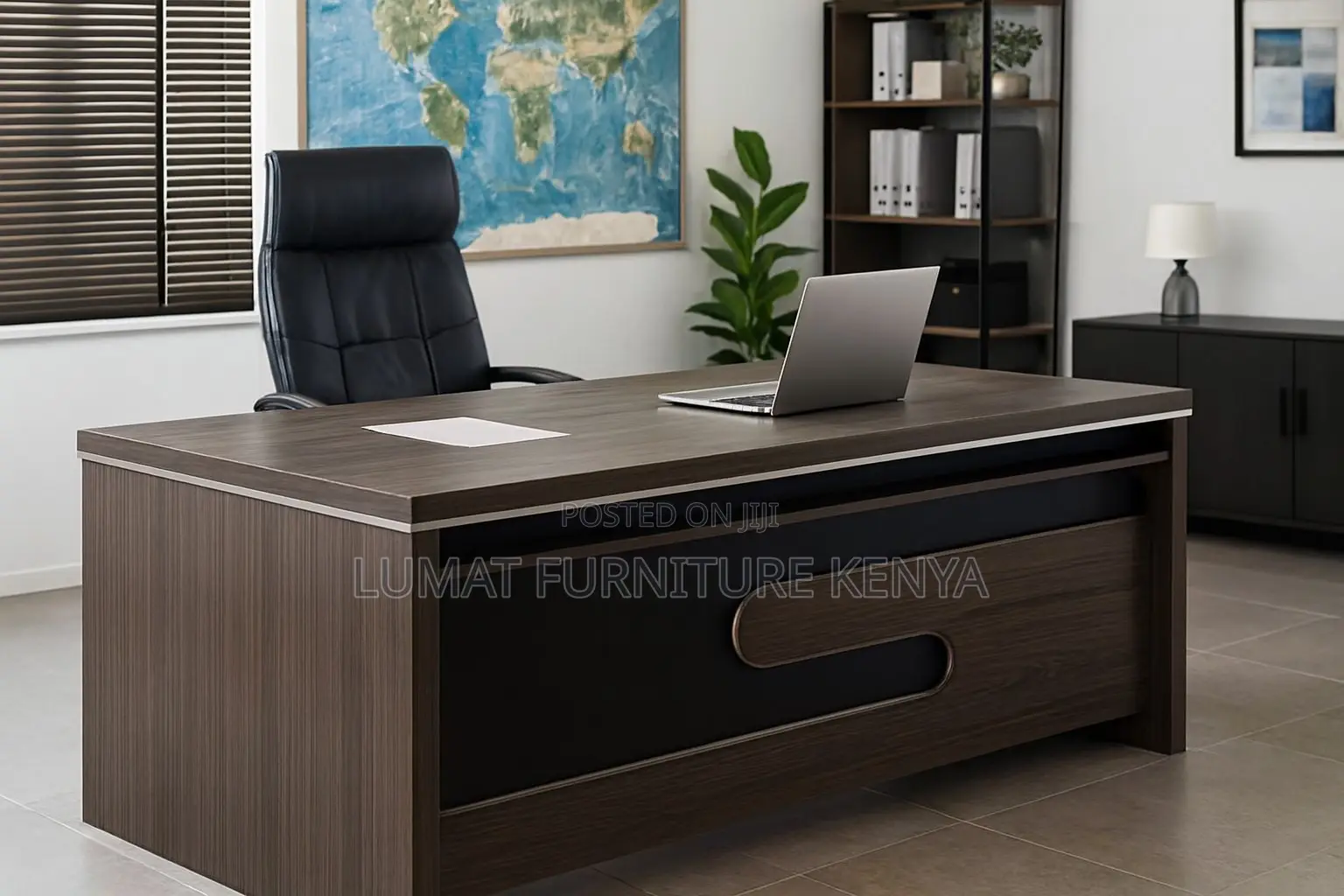 Spacious Work Area Desk