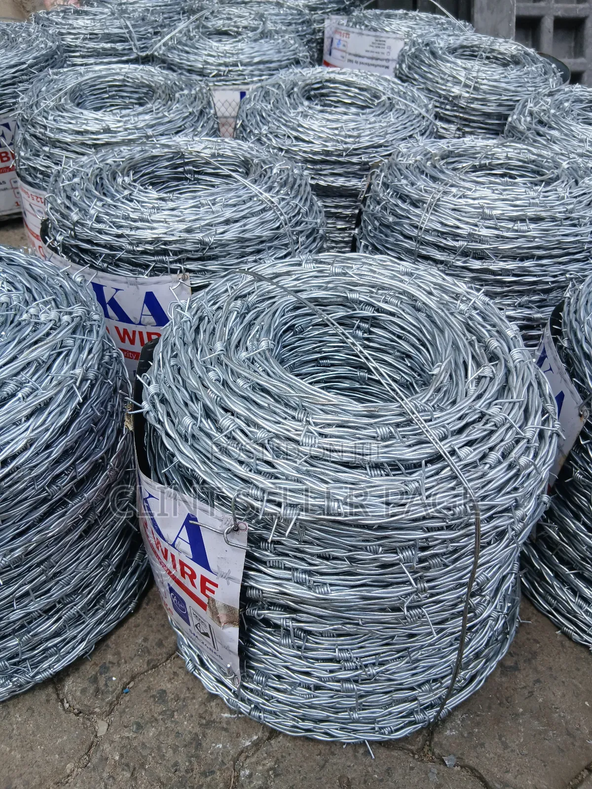 Galvanized Barbed Fencing Wire