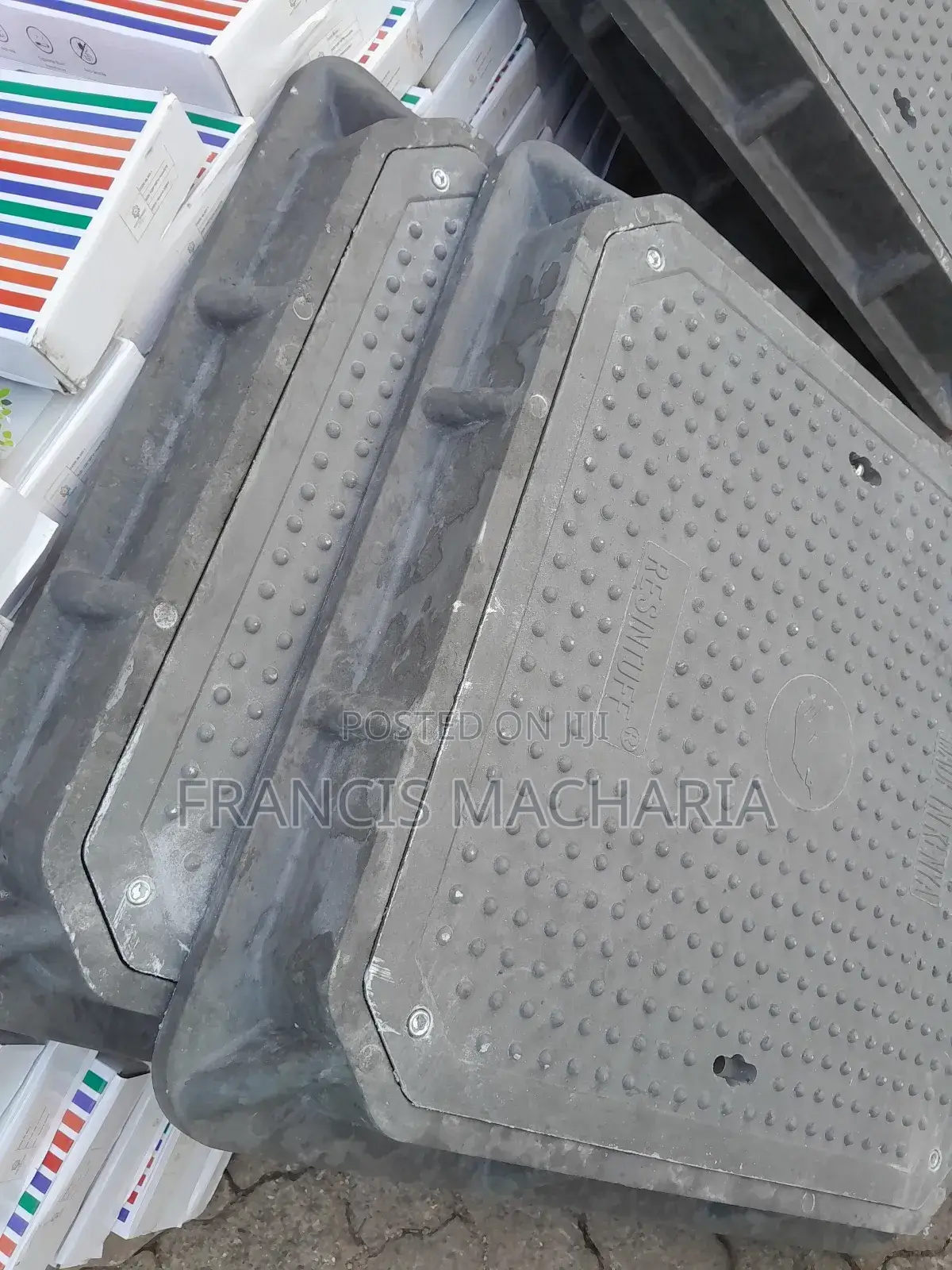 Locable Fibre Sewer Cover