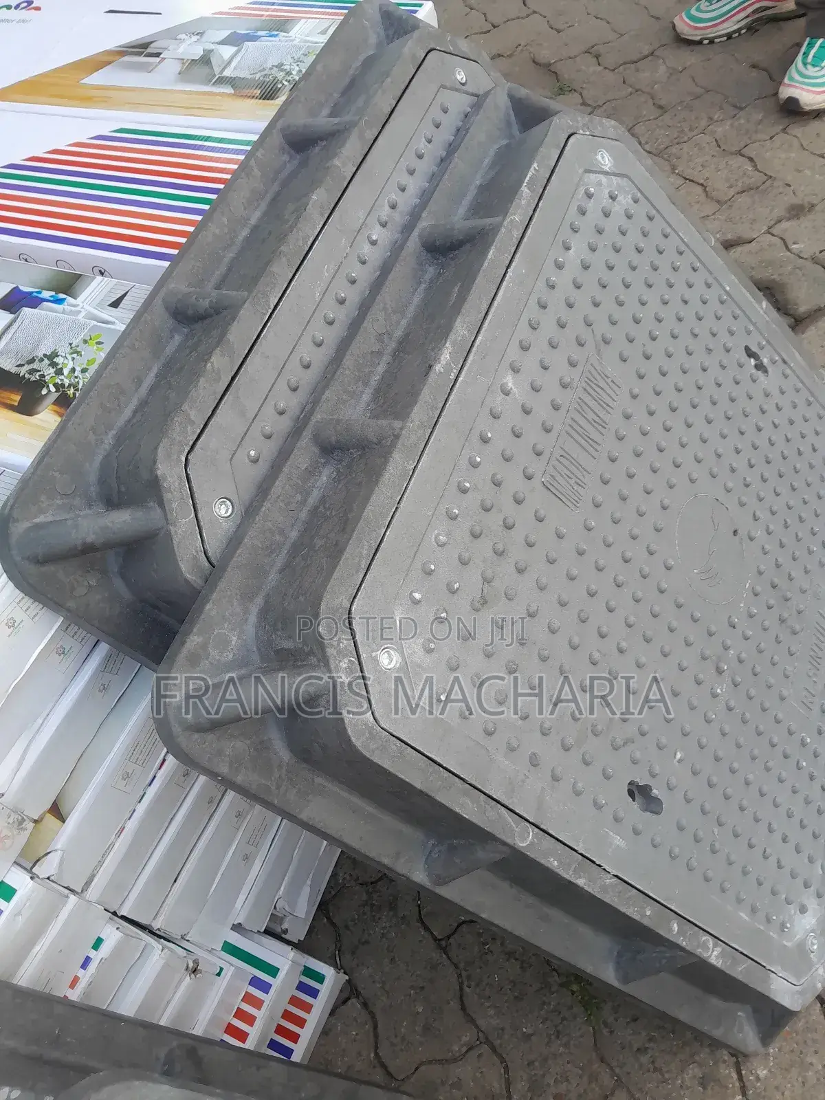 Locable Fibre Sewer Cover