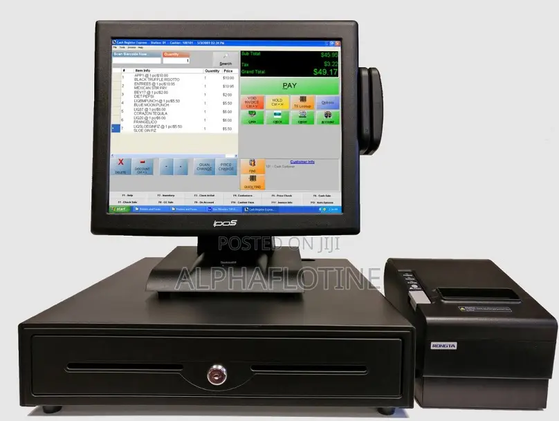 Touch Dual Screen Pos Terminal 15 Inch