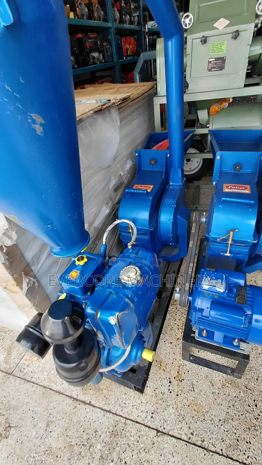 10horse Power Diesel Poshomill Machine.