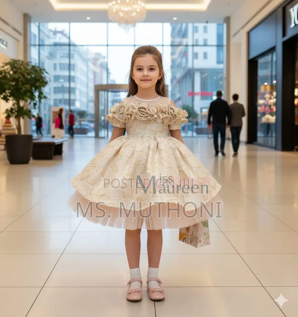 Unique Girls Beautiful Dresses 5-12yrs