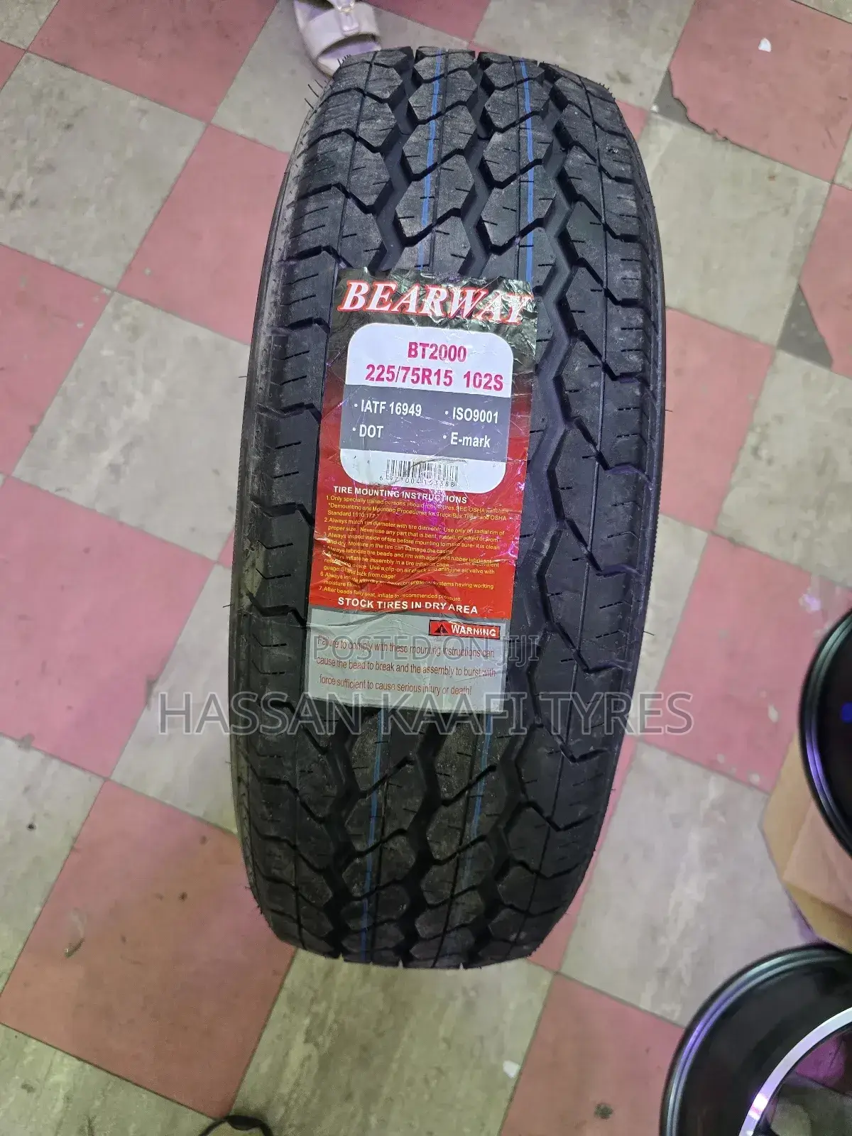 225/75r15 Bearway Tyre