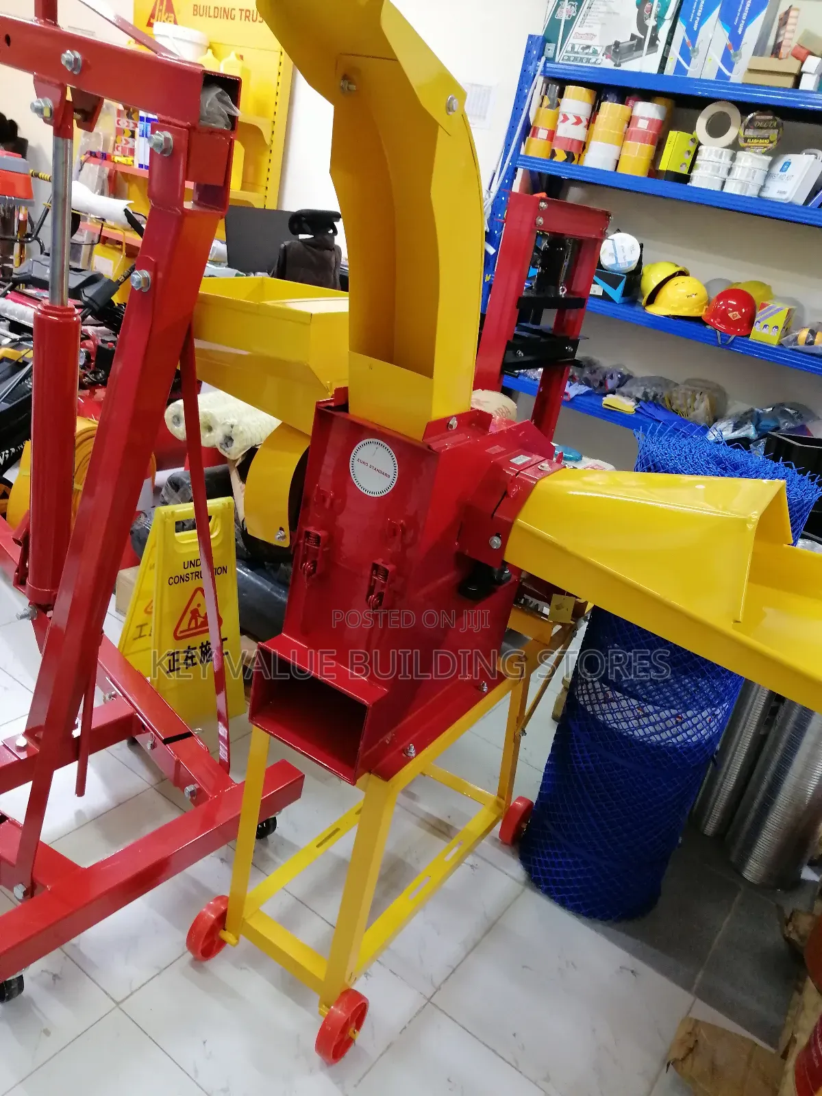 High-Capacity Chaff Cutter